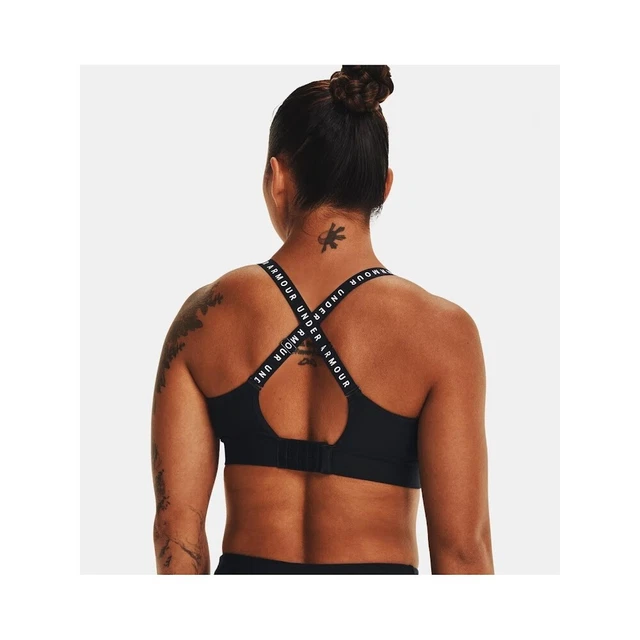 Reggiseni sportivi Donna Under Armour TOP INFINITY MID Nero 1363353 0001 2
