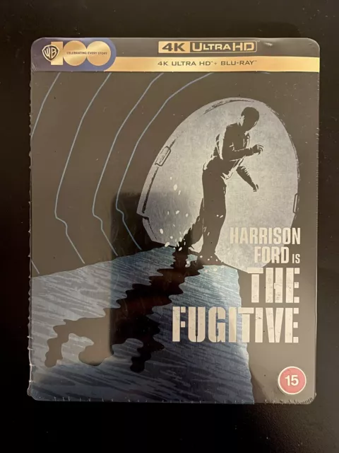 The Fugitive - 4K Uhd + Blu Ray Steelbook  New & Sealed