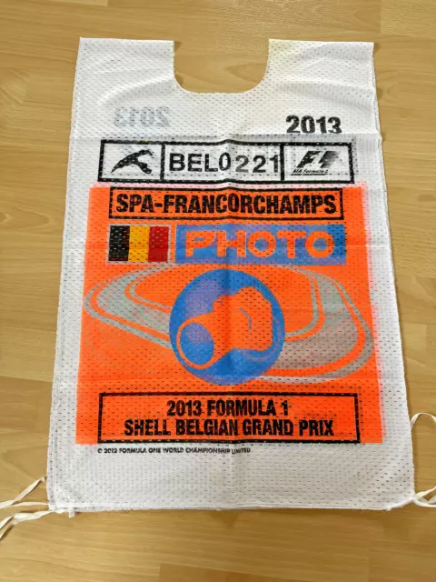 F1 Tabard GP Spa-Francorchamps 2013