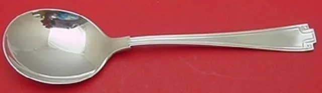 Etruscan by Gorham Sterling Silver Cream Soup Spoon 6 1/4" Antique Silverware