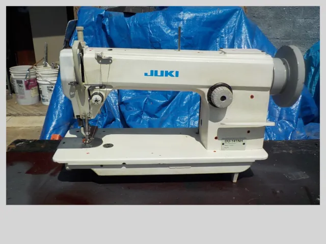 Industrial Sewing Machine Model Juki DU-141 single walking foot- Leather