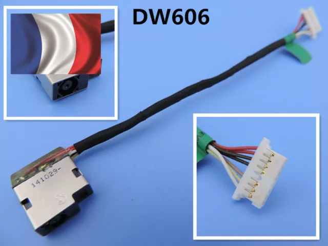 DC Jack power Socket Cable HP 799736-F57 799736-S57 799736-T57 799736-Y57 Wire