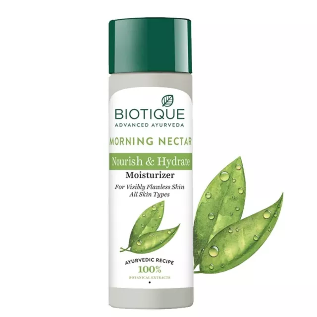 Biotique Bio Morning Nectar Visibly Flawless Skin Moisturizer, 120ml