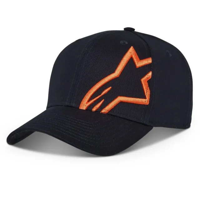 Alpinestars Men's Corp Snap 2 Curved Bill Adjustable Hat One Size