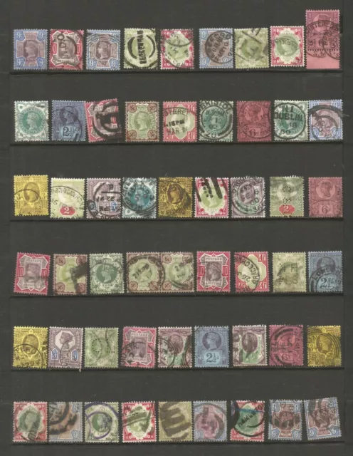 Timbres Anciens  Grande Bretagne Royaume Uni