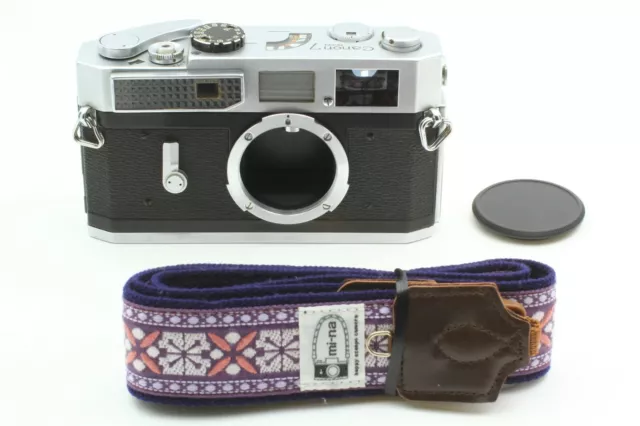 [Near Mint 💥Meter Works w/Strap Cap] Canon Model 7 Rangefinder Body From JAPAN