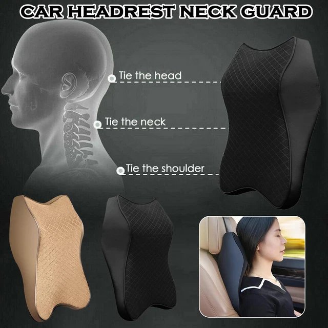 Memory Foam Car Seat Headrest Pillow Breathable Neck Cushion Pads NEW T7C0