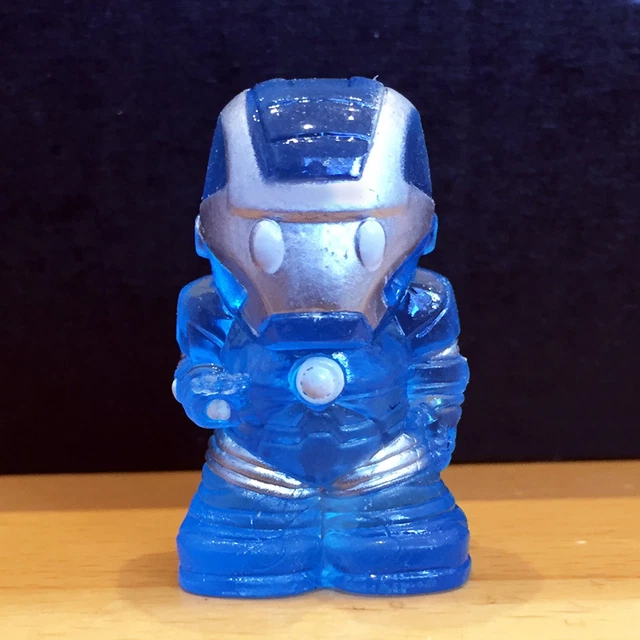 OOSHIES LIMITED EDITION Crystal Iron Man Arctic Marvel Comics RARE
