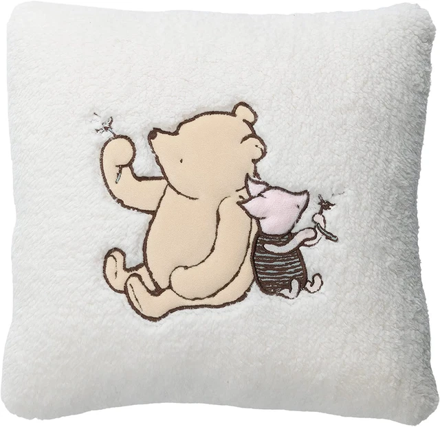Lambs & Ivy Storytime Pooh Soft Sherpa Nursery 1 Count (Pack of 1), Cream