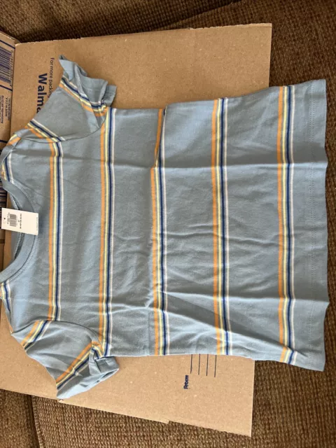 Old Navy T-shirt Boys S Size 4T- Striped-NWT