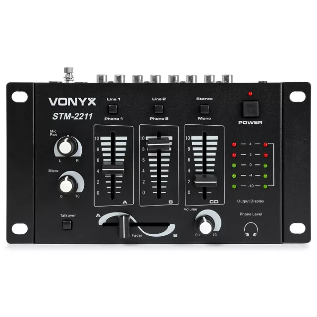 Table de mixage table de mixage - Vonyx VMM201 - Table de mixage