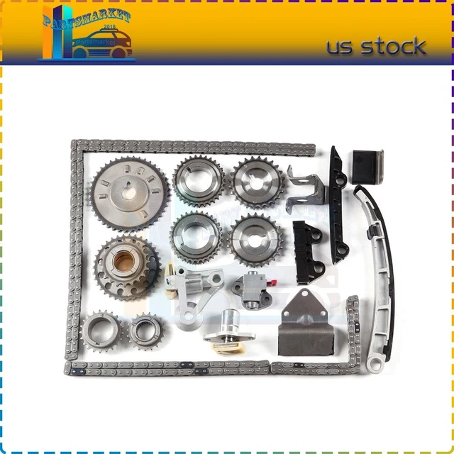 New Fits Suzuki Grand Vitara 2.7L V6 DOHC 24v H27A Timing Chain Kit