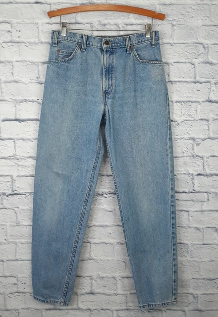 Vintage Levis 550 Orange Tab Relaxed Fit Tapered Leg Jeans 33x32 Actual 31x31