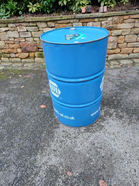 205 LITRE / 45 Gallon Used Steel Barrel Drum for fuels oils barbecue rafts  Saab £9.99 - PicClick UK