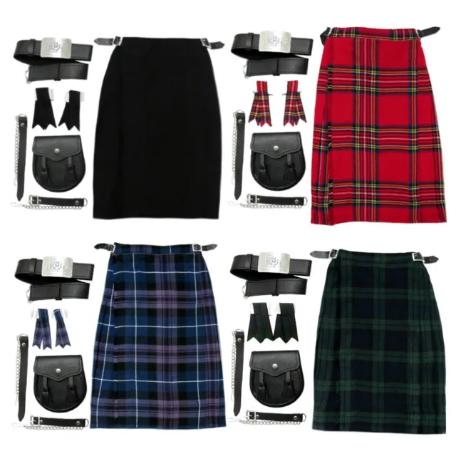 Tartanista Boys/Babies Scottish Tartan Kilt Outfit - Sporran, Flashes and Belt