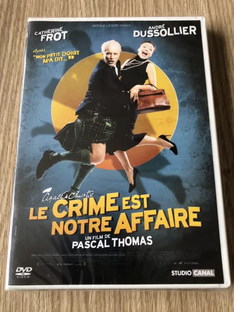 Film Le Crime Est Notre Affaire Agatha Christie Dvd Neuf Blister André Dussolier