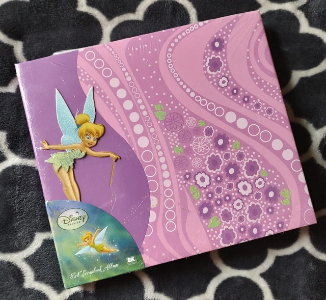 Disney TINKERBELL FAIRY 8x8 Scrapbook Album EK SUCCESS Find A Good 