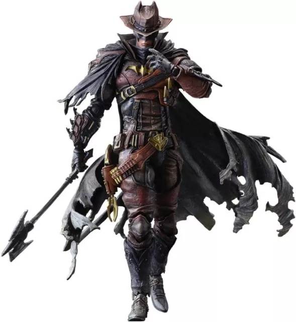 Used DC Comics VARIANT PLAY ARTS Kai BATMAN Timeless Wild West SQUARE ENIX