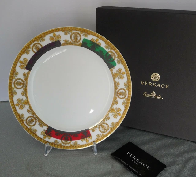 Rosenthal Versace I Love Baroque and Roll Frühstücksteller 22 cm Neu & Ovp 3