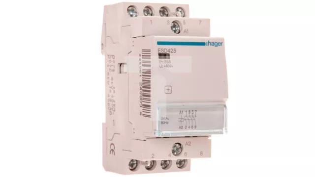 Modular contactor 25A 4Z 0R 24V AC ESD425 /T2UK