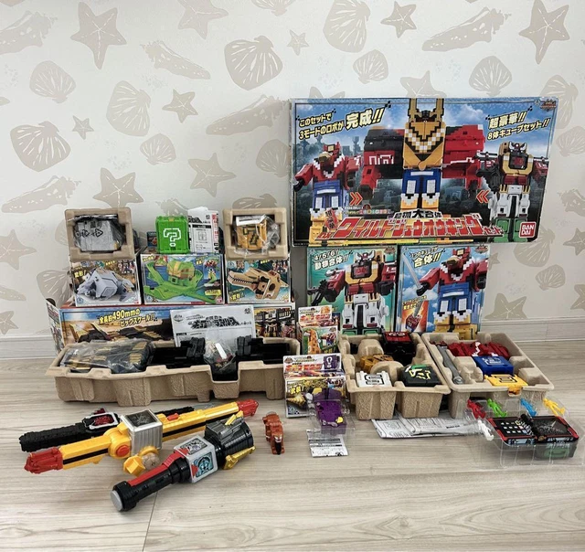 Cube Power Ranger POWER RANGERS DOUBUTSU Sentai Zyuohger DX Megazord Morpher 12p set Cube ...