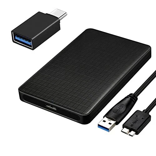 EasyULT USB 3.0 Boitier Disque Dur Externe 2.5'' USB Externe 2.5 Pouces Disqu...