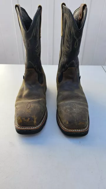 MENS THOROGOOD AMERICAN Heritage Steel Toe Work Boots 804-4330 Size 10. ...
