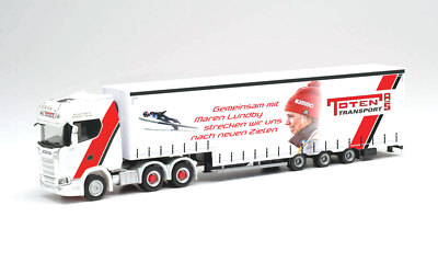Herpa Herpa 314619-1/87 Scania Cs 20 HD Semi-Remorque „Utilisé Van 