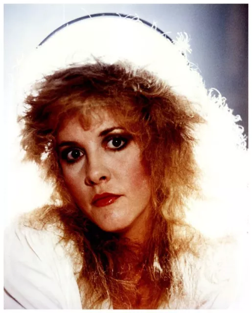 Stevie Nicks Fleetwood Mac Dramatic Backlit Glamour Vintage 8x10 Color Photo