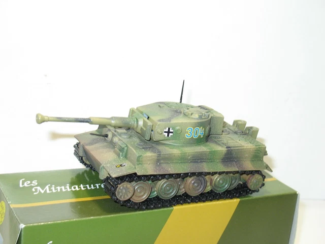 SOLIDO MILITAIRE VEREM REF 9023 CHAR TIGRE I SABLE CAMOUFLAGE 2 TONS MINT BOX 3467300195336