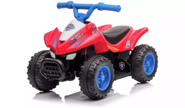 NEW Paw Patrol New 6V ATV Kids Children's Ride on Car Quad Bike Electric