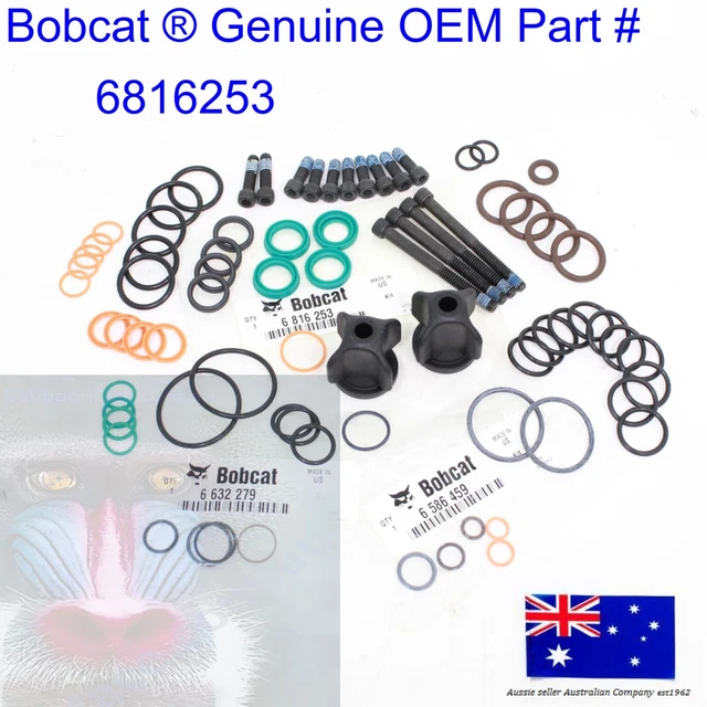 BOBCAT HYDRAULIC CONTROL Valve Seal Rebuild Kit S160 S175 S185 S220