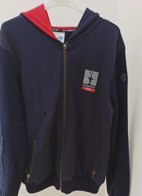 North Sails x Prada Felpa con zip e cappuccio Tg M