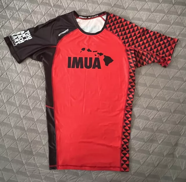 Hyperfly Maui  Relief BJJ NoGi Rash Guard Size 3XL