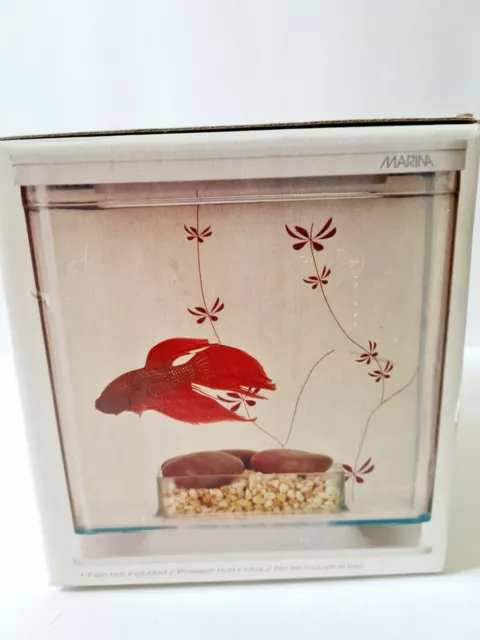 Marina Betta Aquarium Kit 2L Plastic Aquarium with Frame (J10) 3