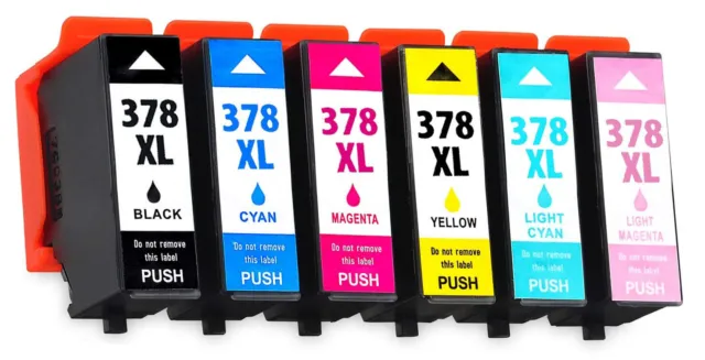 378XL Ink Cartridges For Epson XP-8505 XP-8600 XP-8605 XP-8700  Squirrel Non OEM