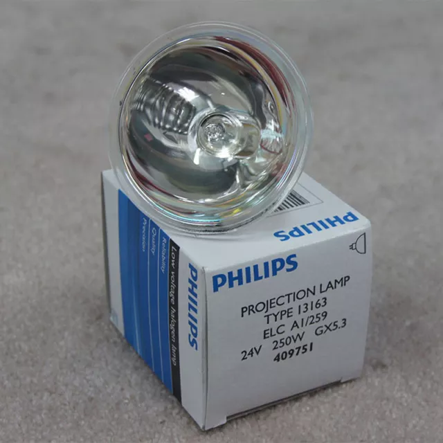 PHILIPS Projection Lamp 13163 ELC 24V250W Endoscope Cold Light Projector Bulb