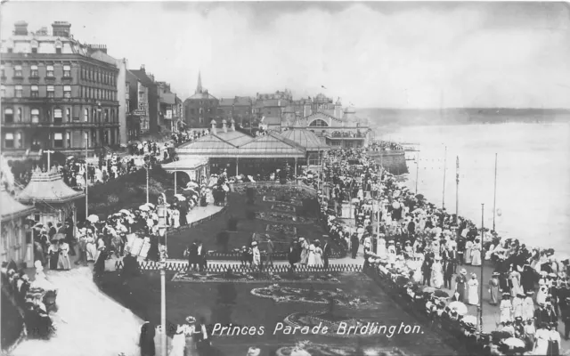 br109154 princes parade bridlington real photo uk