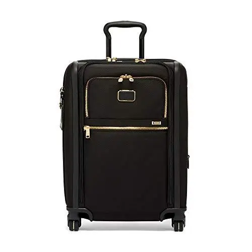 Alpha 3 Continental Dual Access 4 Wheeled Carry-On Luggage - 22 Inch Rolling