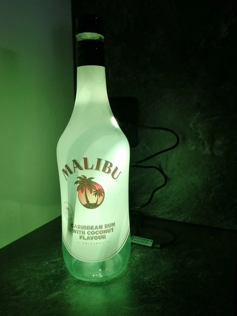 Lampe Bouteille Malibu - LED Blanche - Ambiance Salon, Bar, Bureau