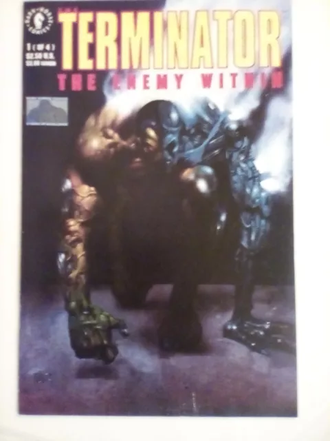 Dark Horse Comics - The Terminator - Enemy Within - Issue 1 - 1991 MINT