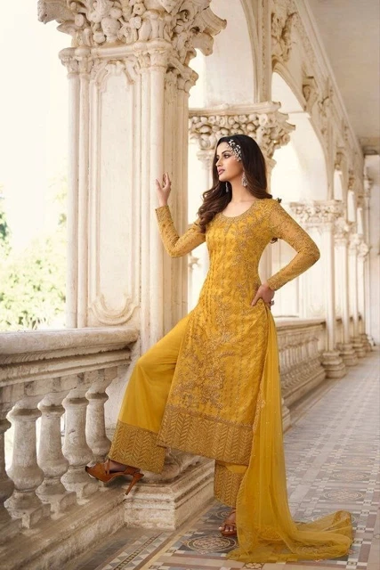 Abbigliamento Abito da Sposa Pakistano Indiano Designer Salwar Anarkali Kameez