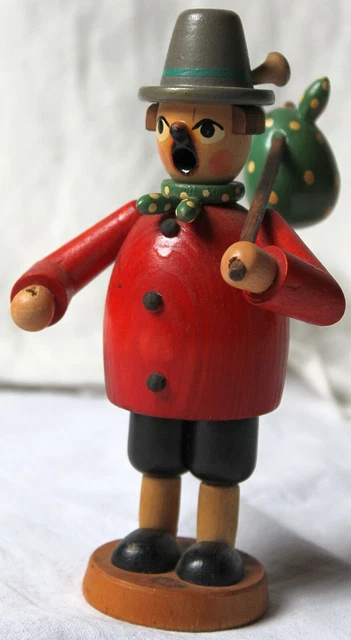 Altes Erzgebirge Räuchermann von ca. 1950-60