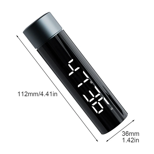 Silent Count Down Digital Timer Kids Adults LCD Screen Compact Magnetic Rotating
