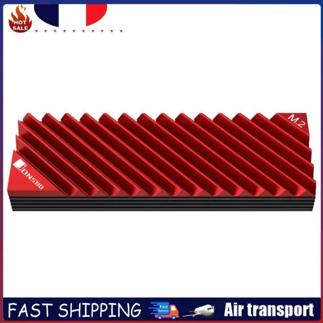 M.2-3 Heat Sink Cooling Pads M.2 2280 SSD Heat Dissipation Radiator FR