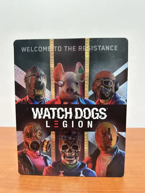 Watch Dogs Legion Gold Limited Edition Steelbook CASE ONLY -NO GAME PS4 PS5 XBOX