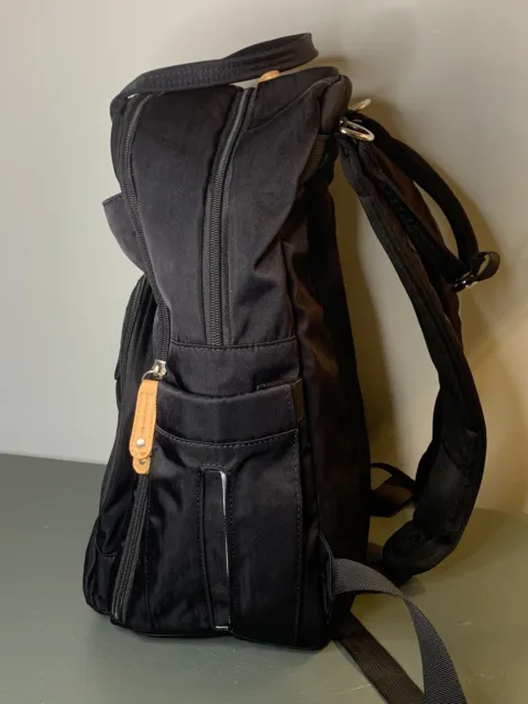 RUVALINO Backpack, Diaper Bag, Multifunction Travel Back Pack - BLACK NWOT 2