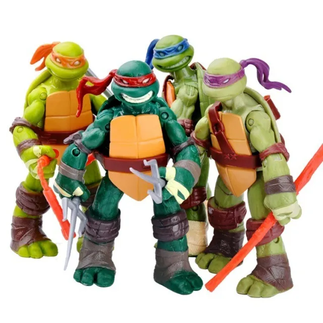 Teenage Mutant Ninja Turtles Classic Collection TMNT 4Pc set Action Figures Toys
