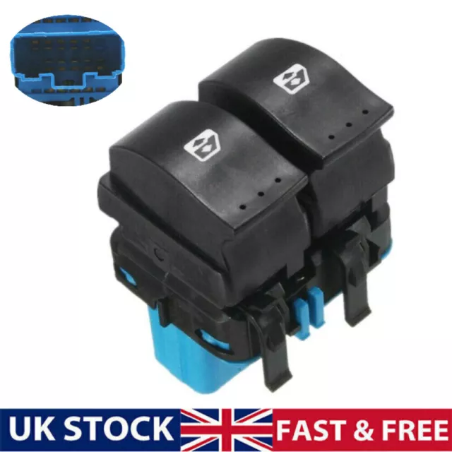 Power Master Window Switch Button Driver Control 8200107772 For Renault Megane