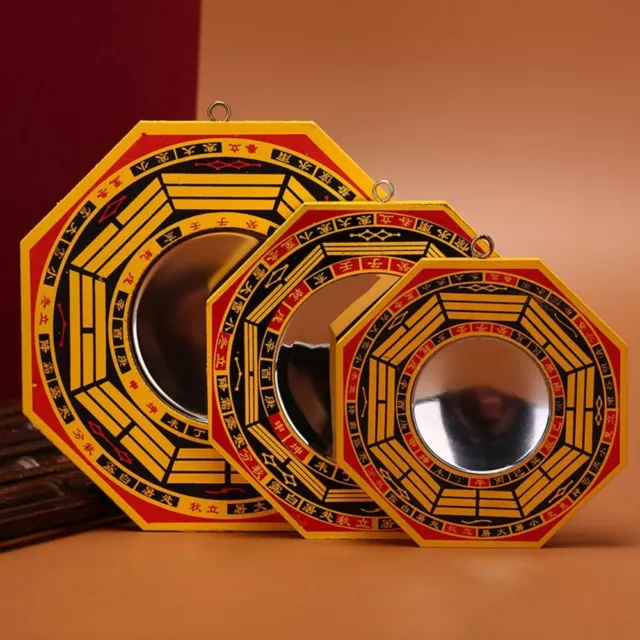 Chinese Dent Convex Bagua Mirror Blessing House Protection Feng Shui